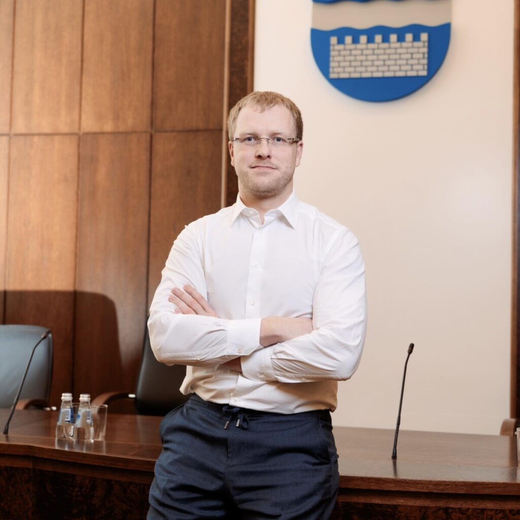 Daugavpils mērs Andrejs Elksniņš (Sarauj, Latgale!). Foto no politiķa "Facebook" lapas