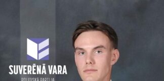 Par vietu Daugavpils domē cīnīsies arī “Suverēnās varas” un “Apvienības jaunlatvieši” apvienotais saraksts Ņikita Ančipanovs — “Suverēnās varas” un “Apvienības jaunlatvieši” saraksta līderis Daugavpilī. Foto no Ņikitas “Facebook” lapas