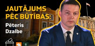 Pēteris Dzalbe — “Daugavpils novada partijas” un Latvijas zaļās partijas apvienotā saraksta līderis Daugavpilī. Foto: Chayka.lv