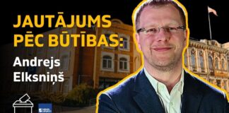 Andrejs Elksniņš — partijas "Sarauj, Latgale!" līderis Daugavpilī. Foto: Chayka.lv