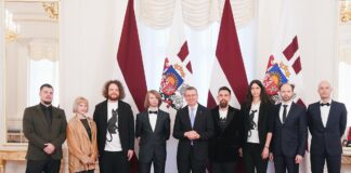 “Straumes” komanda. Foto: Ilmārs Znotiņš / Valsts prezidenta kanceleja