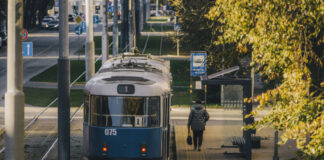 Sabiedriskais transports Daugavpilī. 2024. gada 16. oktobris. Foto: Jevgeņijs Ratkovs