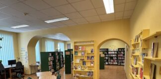 Bērnu bibliotēka "Zīlīte." Foto: no Andreja Elksniņa Facebook konta.