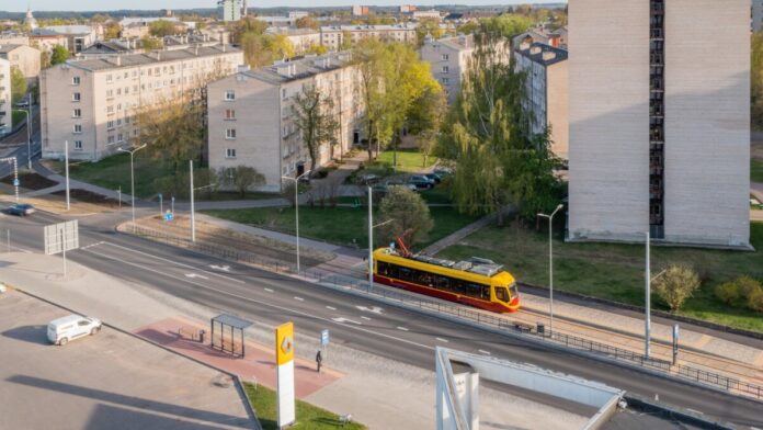 Daugavpils tramvajs. Foto: Daugavpils satiksme Daugavpils tramvajs. Foto: Daugavpils satiksme