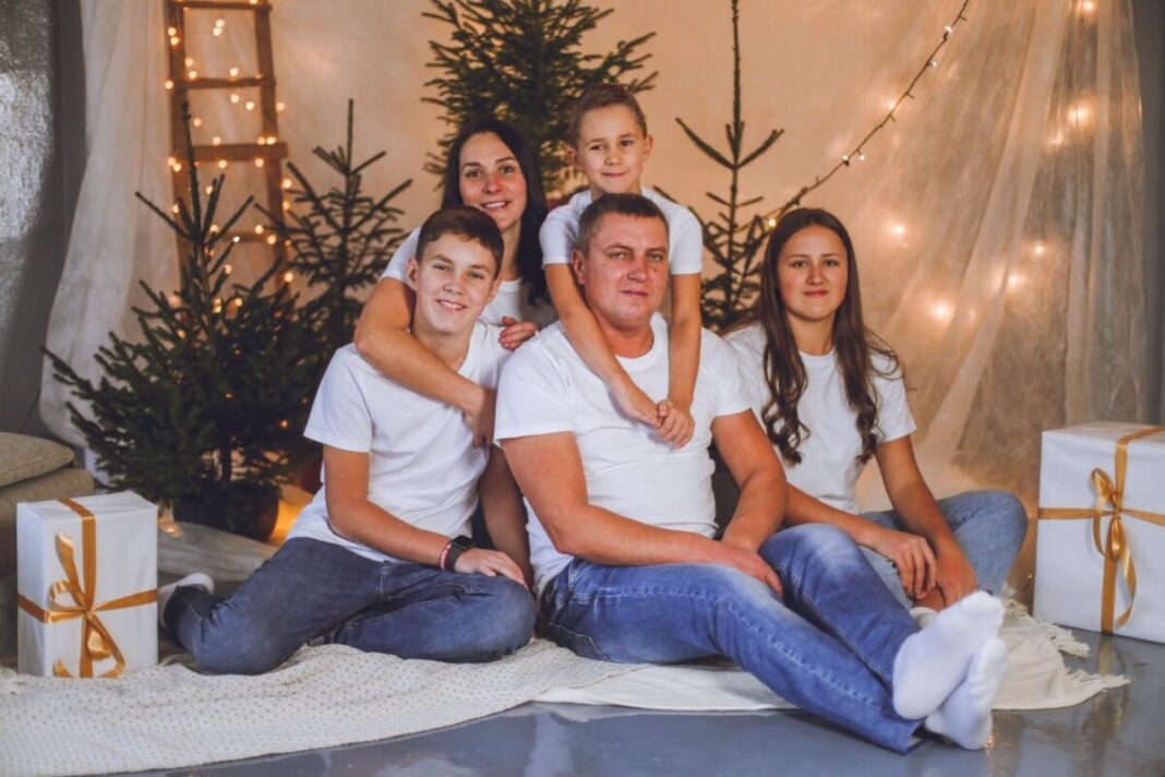 Ilonas Fjodorovas ģimene. Foto no personīgā arhīva