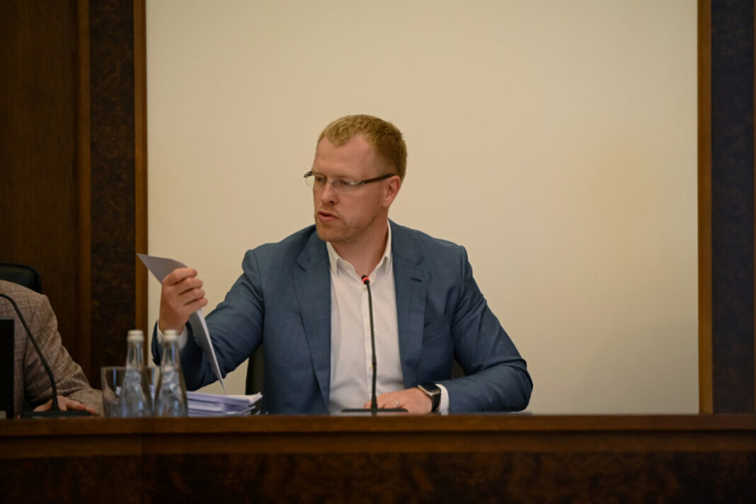 Daugavpils mērs Andrejs Elksniņš. Foto: Anna Luīze Ruskule Daugavpils mērs Andrejs Elksniņš. Foto: Anna Luīze Ruskule