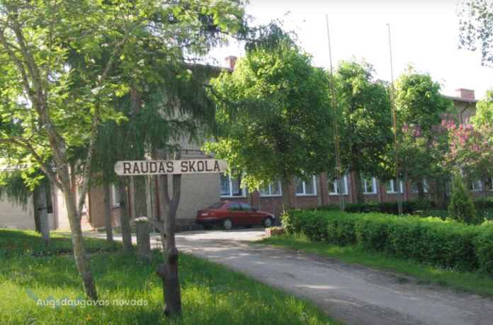 Raudas skolas ēka. Foto: Augšdaugavas novads