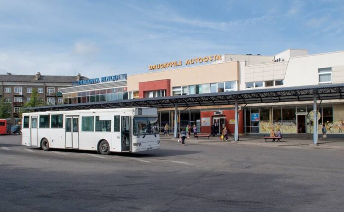 Daugavpils autobusu parks. Foto: Daugavpils valstspilsētas pašvaldība