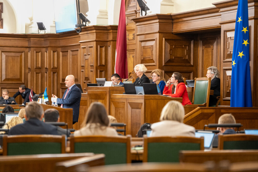 2025.gada 25.septembris. Darbs Saeimas sēdē. Foto: Ieva Ābele 2025.gada 25.septembris. Darbs Saeimas sēdē. Foto: Ieva Ābele