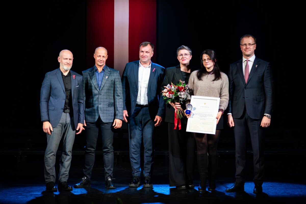 Daugavpils Gada balvas 2025 laureāti nominācijā "Sabiedriskā darbība". Foto: Daugavpils valstspilsētas pašvaldība