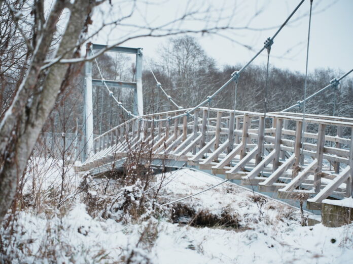 Robežžogs uz Latvijas – Baltkrievijas robežas. Foto: Roberts Kļeščinskis
