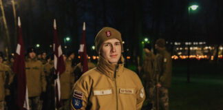 Daugavpilietis Alvis Stikāns, Jaunsardzes instruktors un valsts aizsardzības mācības pasniedzējs projektā "Ne tikai ar ieroci: Latgales sargi". Foto: Irina Maskaļenko