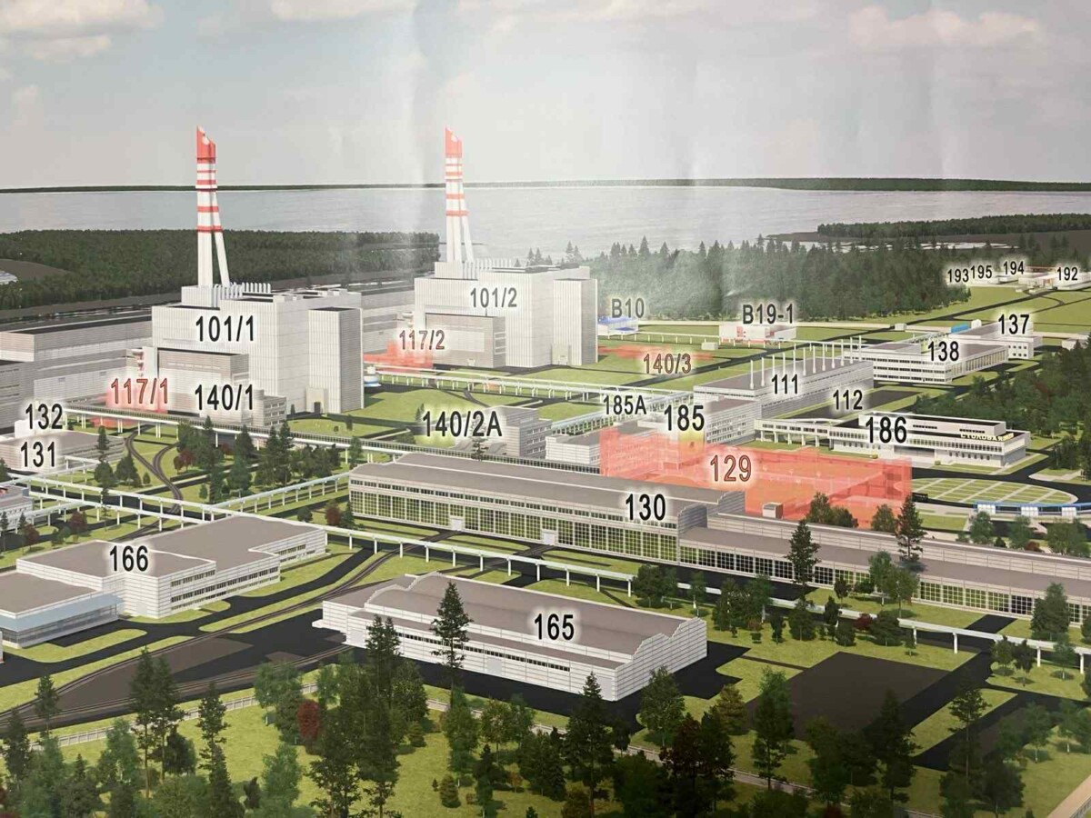 Ignalinas AES karte. Foto Ignalinas AES mājaslapa / altra.lt