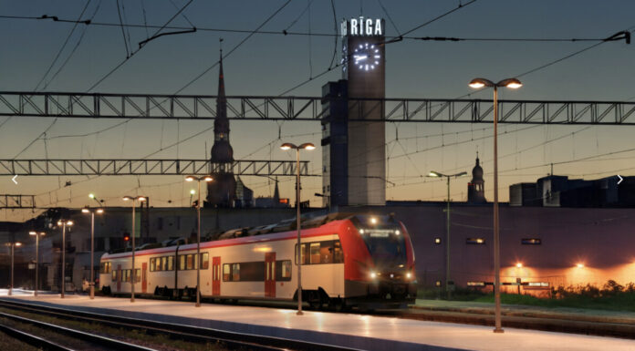 Jaunā vilciena vizualizācija. Publicitātes attēls. Jaunā vilciena vizualizācija. Publicitātes attēls.