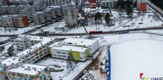 Daugavpils Draudzīgā aicinājuma vidusskola. Foto: Andrejs Jemeļjanovs