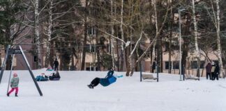 Ekspluatācijā nodots labiekārtotais Avotiņu parks Daugavpilī. Būvdarbu izmaksas — teju miljons eiro. Foto: Andrejs Jemeļjanovs