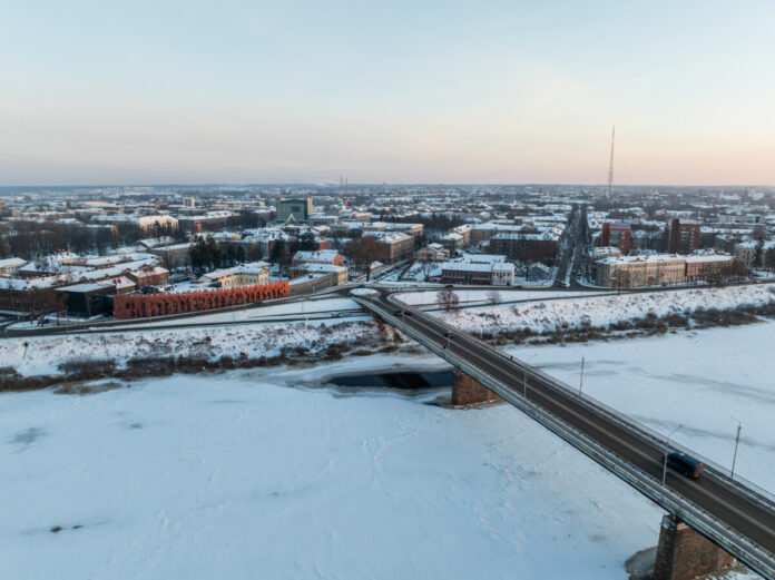 Vienības tilts pāri Daugavai Daugavpilī. Foto: Andrejs Jemeļjanovs / Daugavpils valstspilsētas pašvaldība