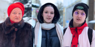 Videoaptaujas dalībnieki par to, vai senioriem vajadzētu turpināt mācīties. Daugavpils. Kadri no video