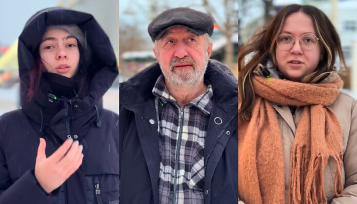 Videoaptaujas dalībnieki par vientulību. Daugavpils. Kadri no video