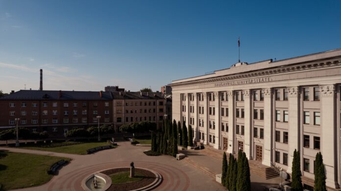 Daugavpils Universitātes korpuss Vienības ielā 13. Foto: Džeina Saulīte