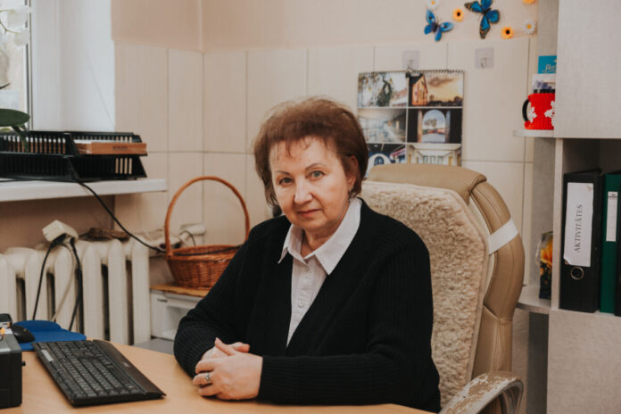 Sociālā asistente Olga Dorožko