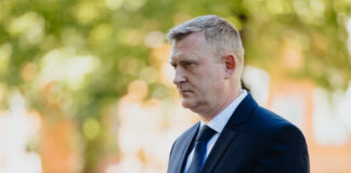 Aizsardzības ministrs Raivis Melnis. Foto: Armīns Janiks / Aizsardzības ministrija