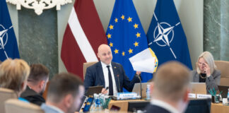 Ministru prezidents Andris Kulbergs vada Ministru kabineta sēdi 2026. gada 2. jūnijā. Foto: Mairis Matisons, Valsts kanceleja