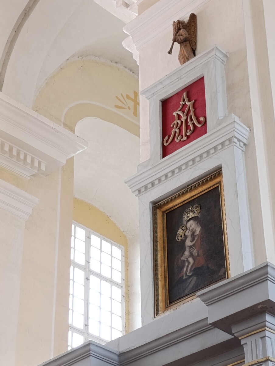 Dotnuvas Kunga pasludināšanas Vissvētākās Jaunavas Marijas baznīca. 2026. gada 19. jūnijs. Foto: Evita Savicka