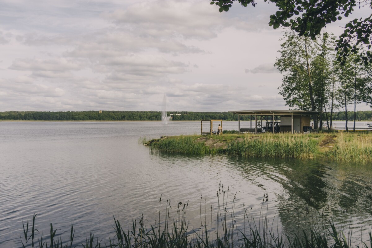 Lielais Stropu ezers Daugavpilī. 2026. gada 10. jūlijs. Foto: Jevgeņijs Ratkovs