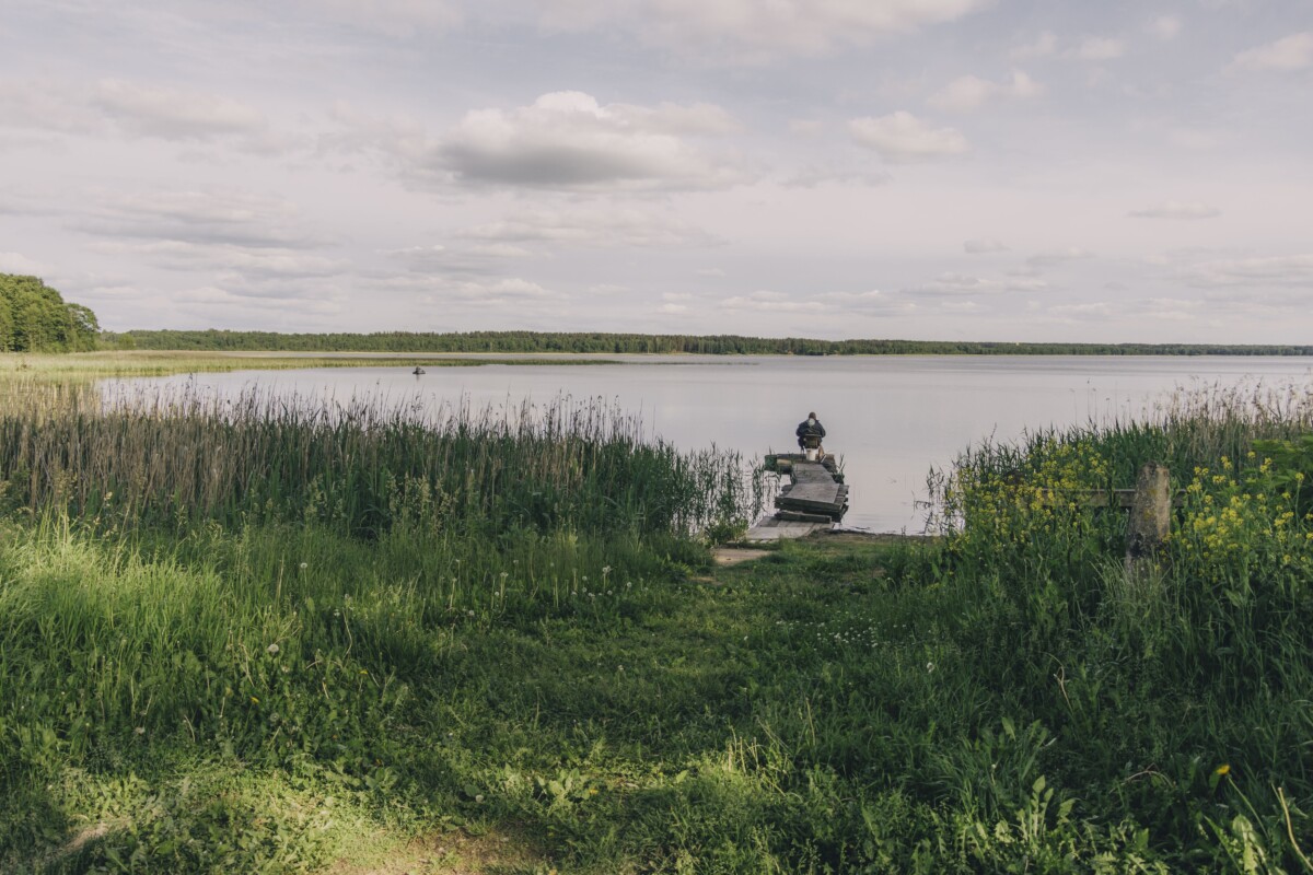 Lielais Stropu ezers Daugavpilī. 2026. gada 10. jūlijs. Foto: Jevgeņijs Ratkovs