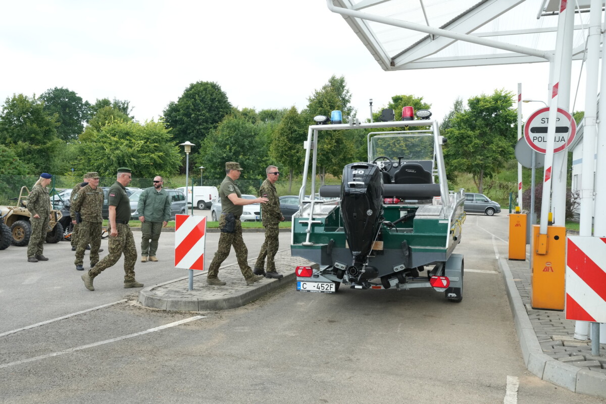 Latvijas Valsts prezidenta Edgara Rinkēviča Latvijas – Baltkrievijas robežas apmeklējums. 2026. gada 17. augusts. Foto: Ilmārs Znotiņš, Valsts prezidenta kanceleja