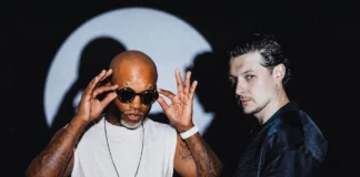 Franču dīdžejs un producents Willy William un britu izpildītājs John Newman. Publicitātes attēls.
