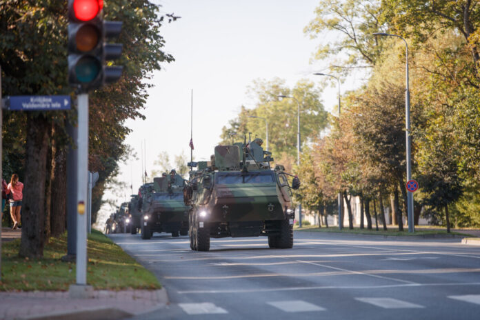Mācības “Namejs” Latgalē 2024. gadā. Foto: Latvijas armija
