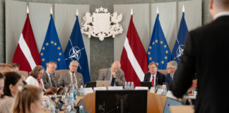 Ministru prezidenta Andra Kulberga tikšanās ar nevalstisko organizāciju pārstāvjiem. Foto: Valsts kanceleja