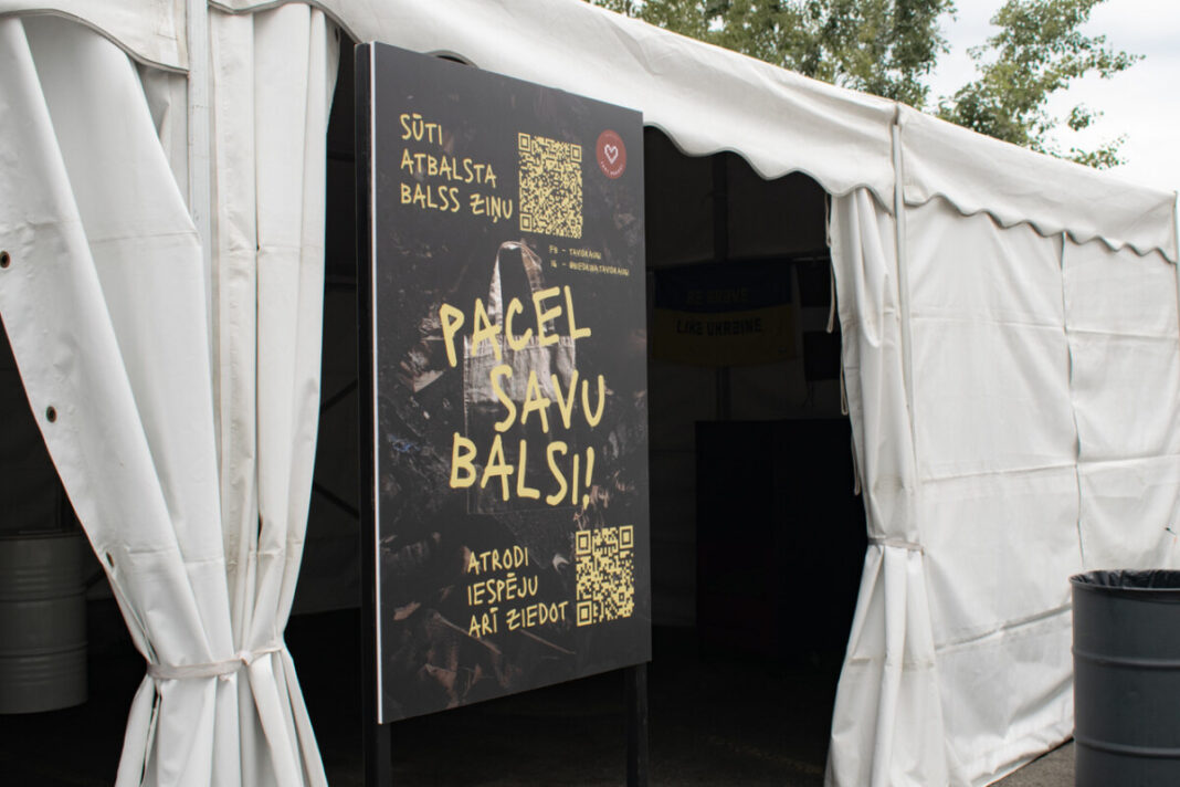 Pacel savu balsi Labdarības biedrība "Tavi draugi" uzsākusi atbalsta akciju "Pacel savu balsi", aicinot ikvienu ierakstīt īsu audio ziņu ar novēlējumu, iedrošinājumu vai pateicības vārdiem. Foto: biedríba "Tavi draugi"