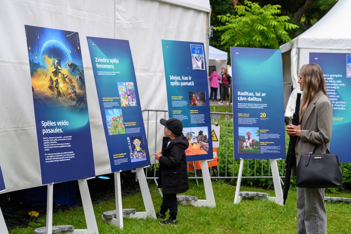 Ziemeļsala – viena no festivāla LAMPA norises vietām. 2026. gada 10. jūlijs. Foto: Roberts Blaubuks / Norden.lv