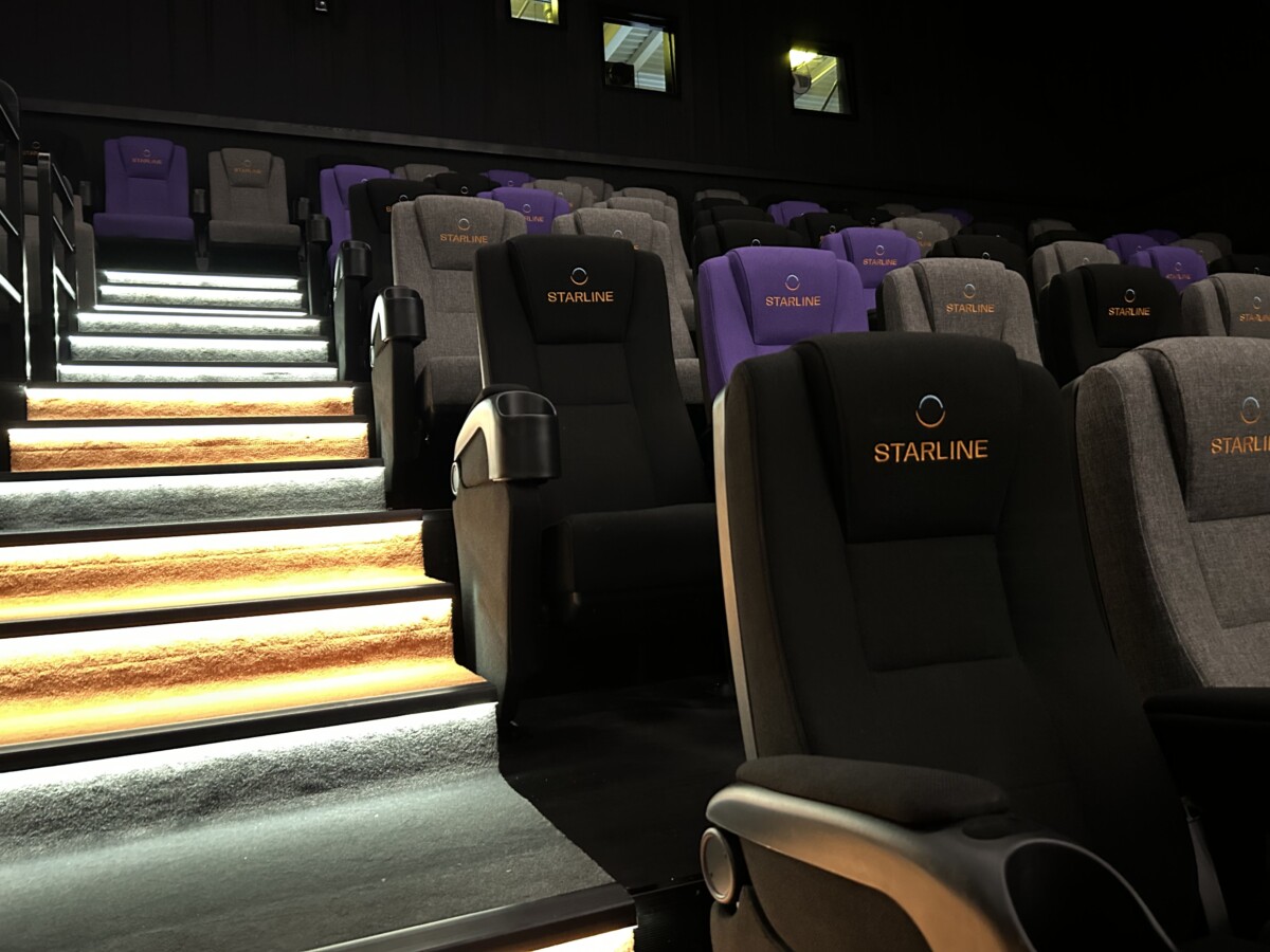 Bērnu zāle kinoteātrī "STARLINE Cinema" Daugavpilī. 2026. gada 20. augusts. Foto: Evelina Maibogina