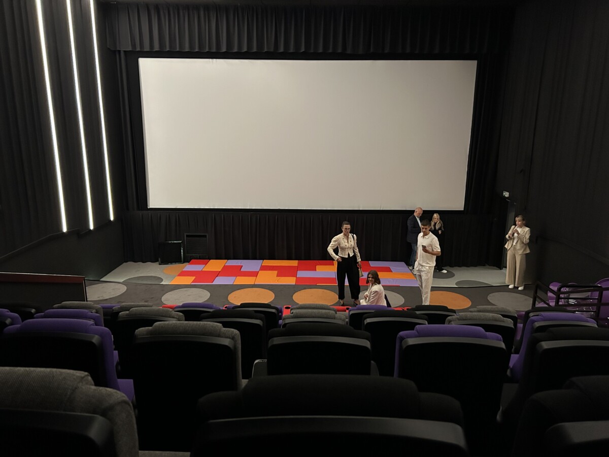 Bērnu zāle kinoteātrī "STARLINE Cinema" Daugavpilī. 2026. gada 20. augusts. Foto: Evelina Maibogina