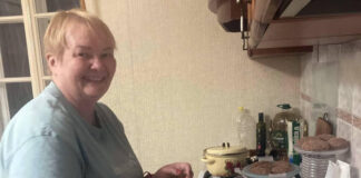 Jeļena Meščerjakova (60) ir bēgle no Baltkrievijas. Viņai nepieciešama palīdzība, lai apmaksātu gūžas locītavas endoprotezēšanas operāciju. Līdzekļu vākšana ir sākta platformā BYSOL. Foto: bysol.org