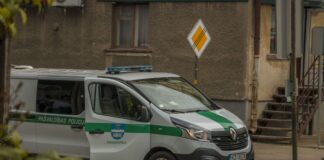 Daugavpils pašvaldības policijas automašīna. Ilustratīvs foto: Jevgeņijs Ratkovs (no Chayka.lv arhīva)
