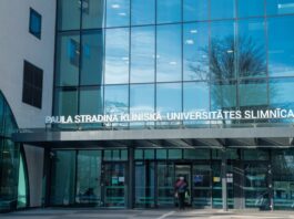 Paula Stradiņa Klīniskās universitātes slimnīcas ēka. Foto: Paula Stradiņa Klīniskā universitātes slimnīca
