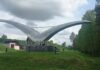 Daugavpilieti apsūdz aicinājumos atdalīt pilsētu no Latvijas. Viņš strādāja pašvaldības uzņēmumā "Kaija", kas sagaida ceļotājus pie iebraukšanas Daugavpilī. 2025. gada 27. maijs. Foto: Chayka.lv