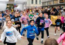 Mežciema skrējiena bērnu sacensības šogad sāksies Vienības laukumā 26. septembrī plkst. 10.00. Foto: daugavpils.lv
