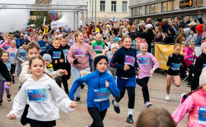 Mežciema skrējiena bērnu sacensības šogad sāksies Vienības laukumā 26. septembrī plkst. 10.00. Foto: daugavpils.lv