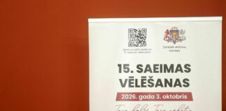 3. oktobrī Latvijā notiks 15. Saeimas vēlēšanas. Foto: Zane Bitere / LETA