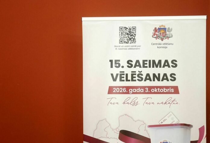 3. oktobrī Latvijā notiks 15. Saeimas vēlēšanas. Foto: Zane Bitere / LETA