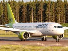 airBaltic sākusi finanšu saistību restrukturizāciju un vienojusies par 350 miljonu eiro finansējumu Latvijas aviokompānija airBaltic sākusi finanšu saistību restrukturizāciju ASV Chapter 11 procedūras ietvaros. Foto no aviokompānijas Facebook lapas