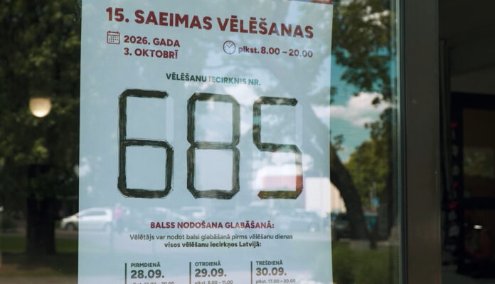 snimok-ekrana-2026-09-25-102808 3.oktobrī Latvijā notiks 15. Saeimas vēlēšanas. Ekrānuzņēmums no CVK video