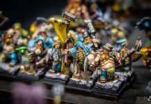 No 7. līdz 9. augustam Krakovā notika The 9th Age pasaules čempionāts. Šī ir tikai neliela daļa no figūriņām, ar kurām čempionātā spēlēja tā dalībnieki, tostarp daugavpilietis Artūrs Fišers. Foto: The Lens Viking