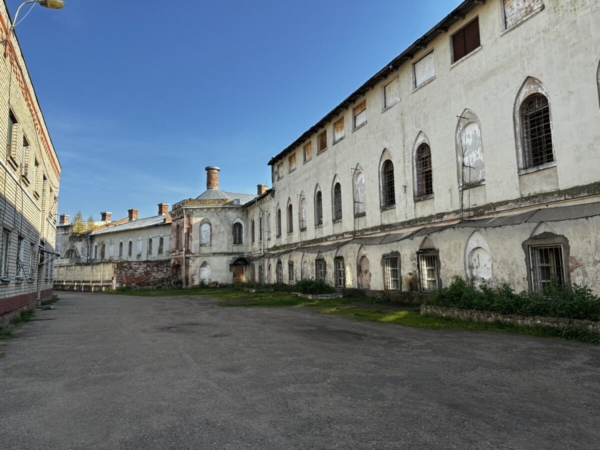 Grīvas cietuma ēka Daugavpilī. 2026. gada 8. oktobris. Foto: Anastasija Šubina